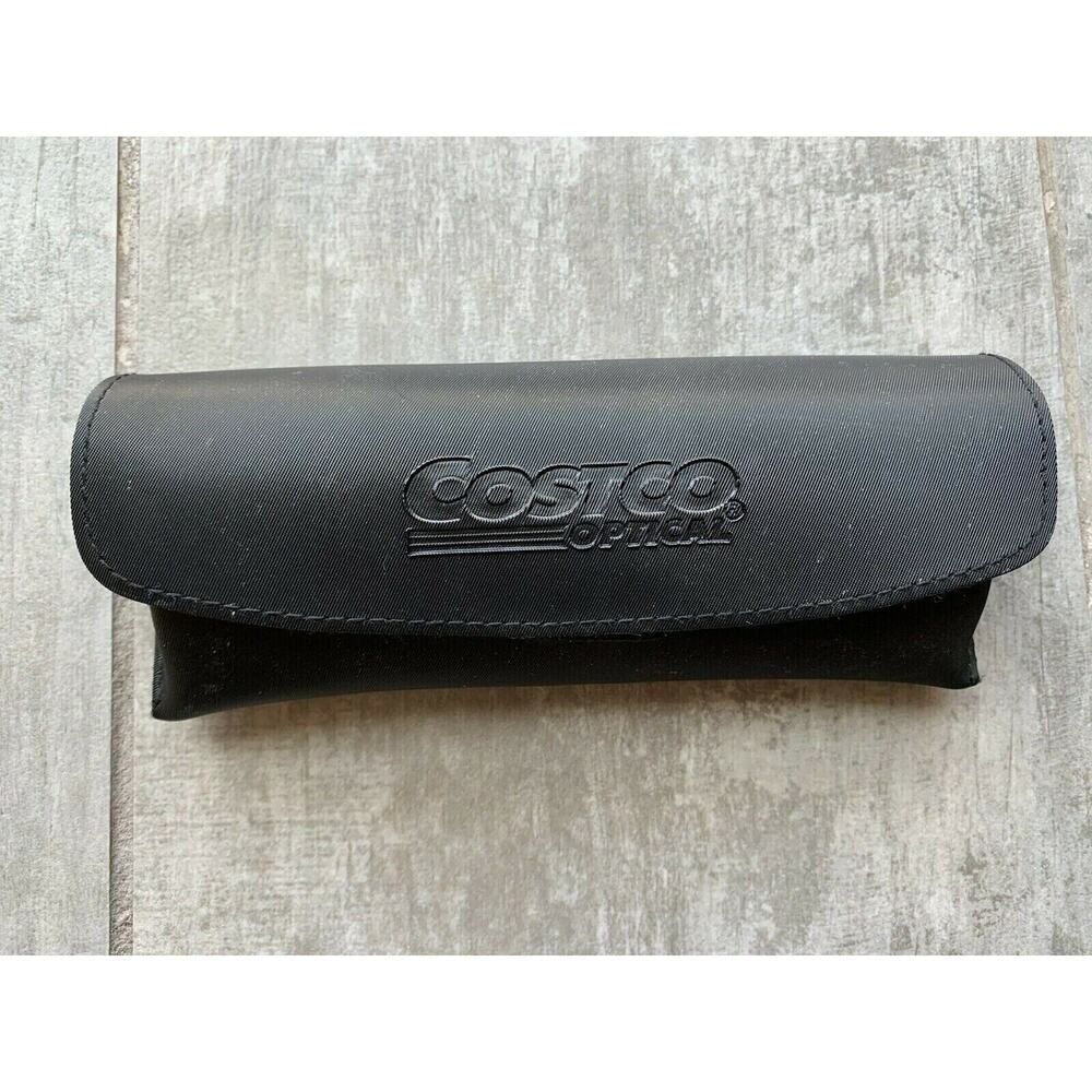 Black Eyeglasses Pouch Sunglasses Case w/ Microfiber Cleaning Cloth